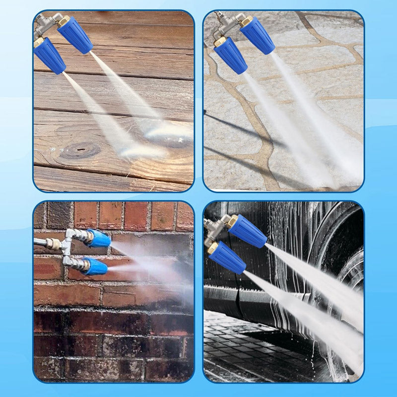 🎯🔥 ¡Oferta especial: -50%! 🚿 Boquilla Turbo de Acero Inoxidable 🌟 – Perfecta para terrazas, coches y fachadas 🏡🚗