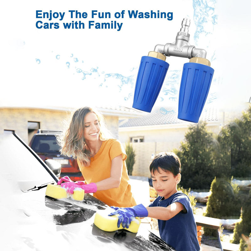 🎯🔥 ¡Oferta especial: -50%! 🚿 Boquilla Turbo de Acero Inoxidable 🌟 – Perfecta para terrazas, coches y fachadas 🏡🚗