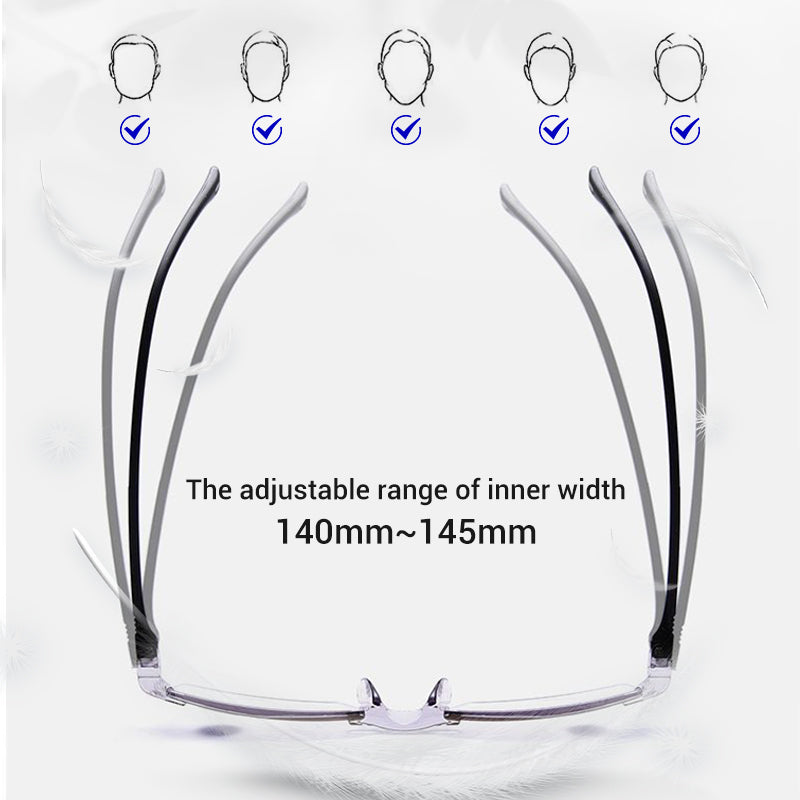 🔥Nuevas Gafas de Lectura de Doble Uso Antiazules de Alta Dureza de Zafiro✨