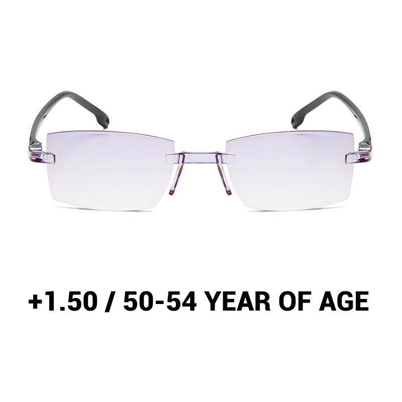 🔥Nuevas Gafas de Lectura de Doble Uso Antiazules de Alta Dureza de Zafiro✨