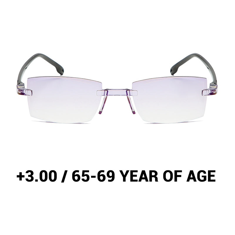 🔥Nuevas Gafas de Lectura de Doble Uso Antiazules de Alta Dureza de Zafiro✨