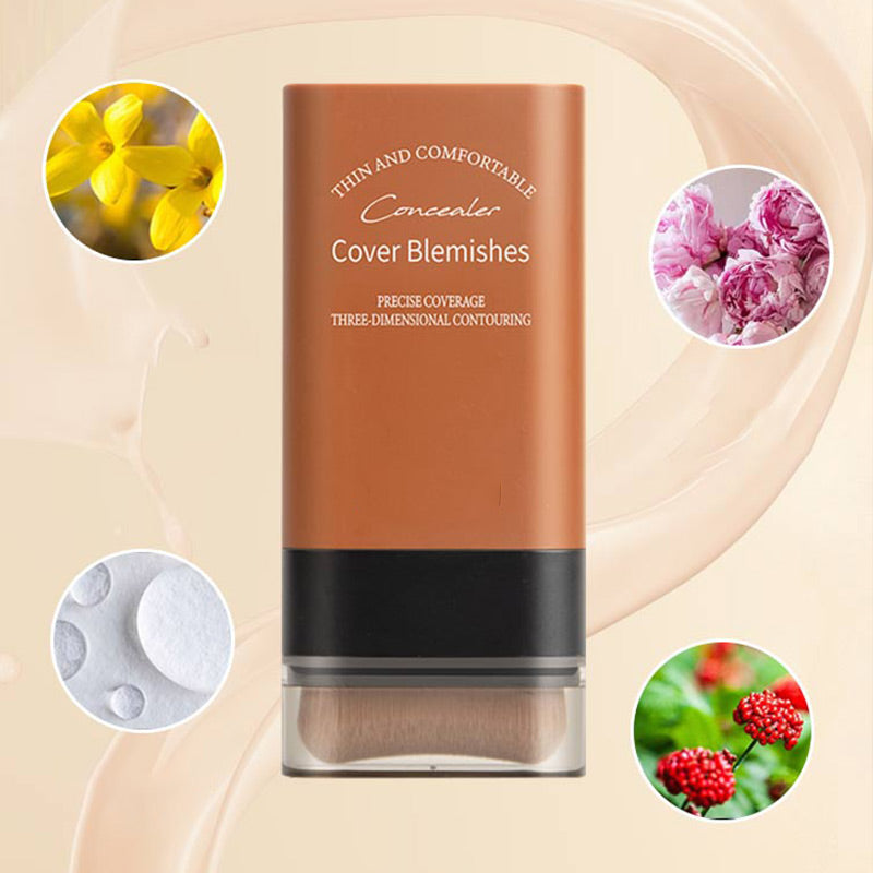 🎉Summer Hot Sale🎉Hydrating Lightweight Foundation Stick with Brush