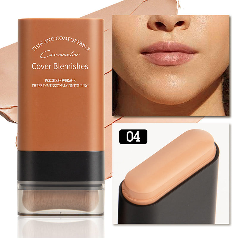 🎉Summer Hot Sale🎉Hydrating Lightweight Foundation Stick with Brush