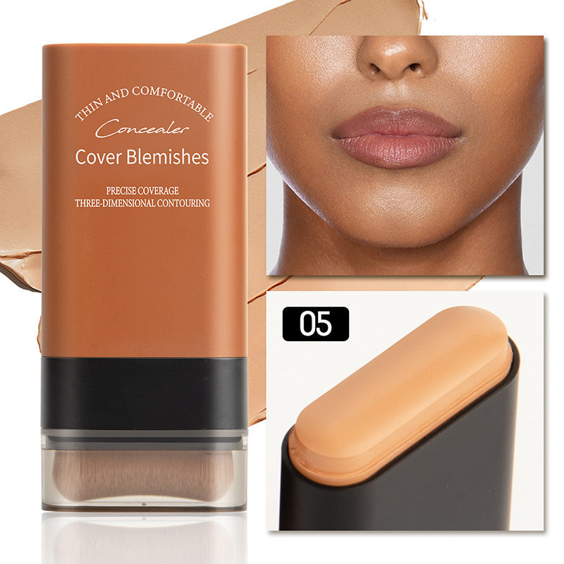 🎉Summer Hot Sale🎉Hydrating Lightweight Foundation Stick with Brush