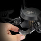 Camping Portátil Plegable Mini Cortaviento Outdoor Split Pequeña Estufa de Gas Cassette Fierce Stove