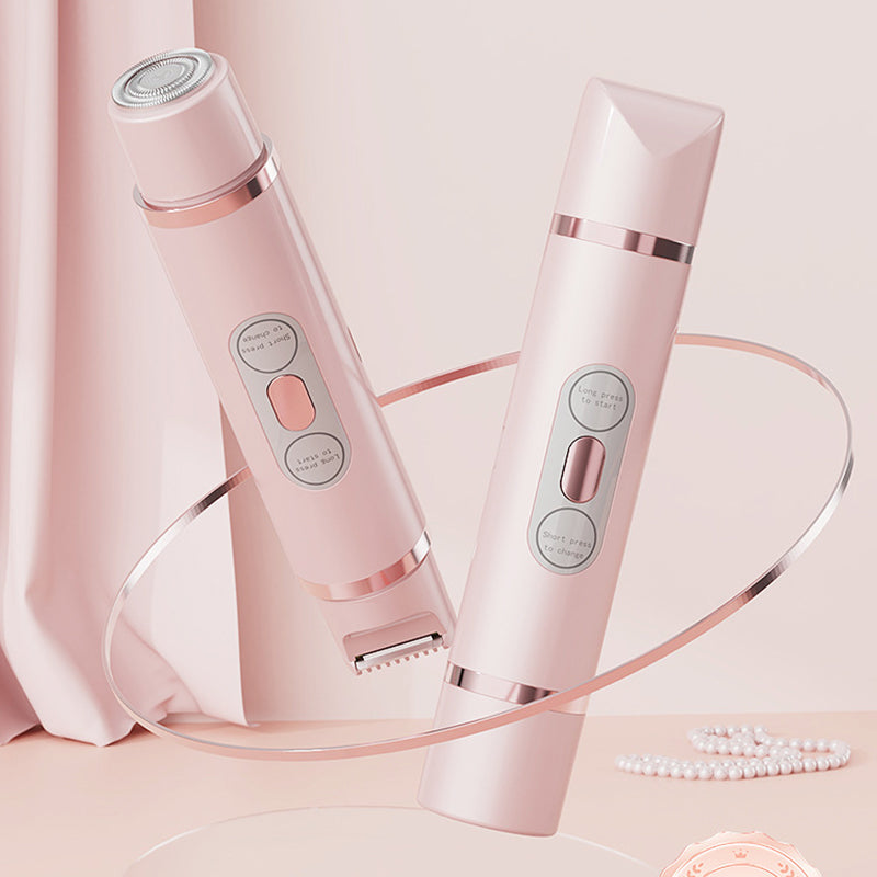 🥳100.000+ unidades vendidas🥳Afeitadora eléctrica universal indolora de doble cabezal