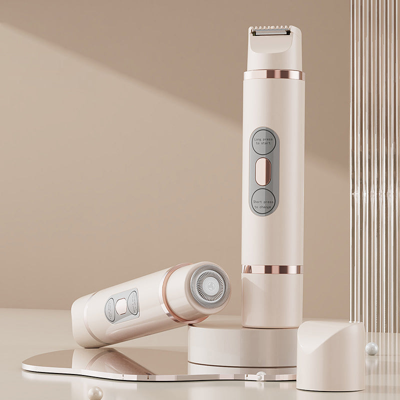 🥳100.000+ unidades vendidas🥳Afeitadora eléctrica universal indolora de doble cabezal