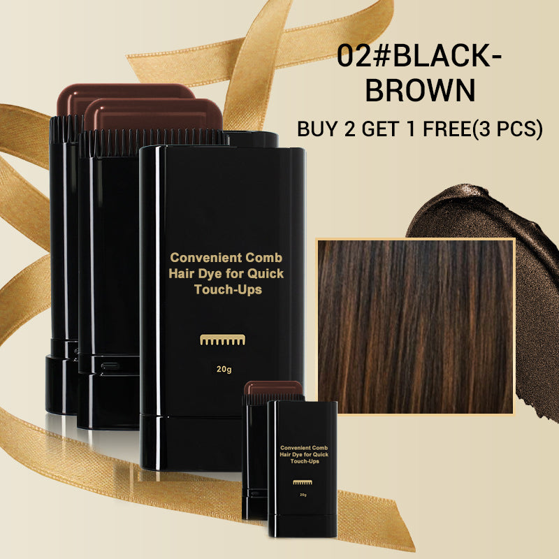 Tinte para el cabello con peine seguro y práctico