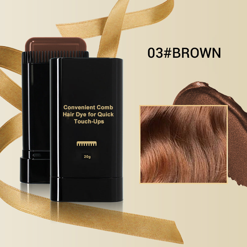 Tinte para el cabello con peine seguro y práctico