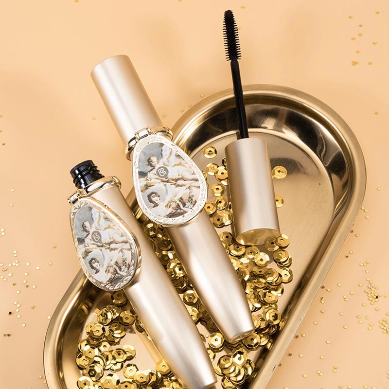 🎉Oferta por tiempo limitado: compra más y obtén más regalos - Máscara de Pestañas Sunflower Angel, Alarga y Riza