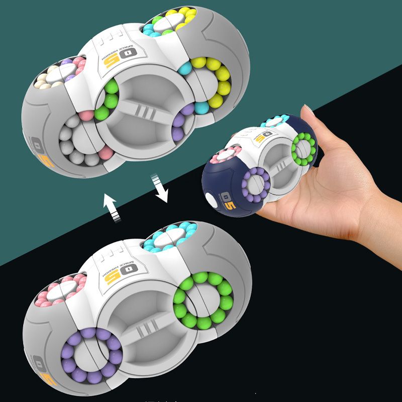 Best gift  - Eight-sided Magic Bean Cube Fidget Spinner Toy