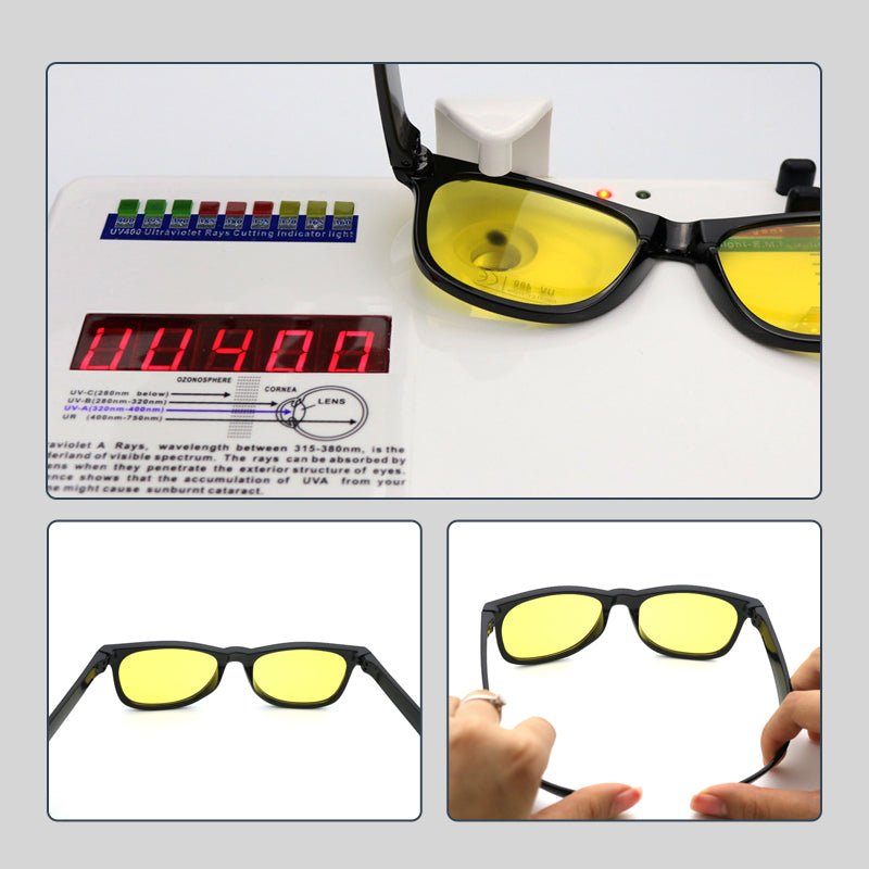 Gafas de sol polarizadas anti luz azul de moda