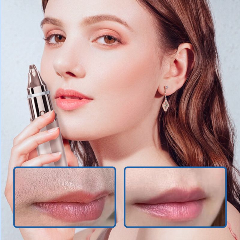 ⏰🔥 ¡50% DE DESCUENTO POR TIEMPO LIMITADO! 💖 Depiladora facial y recortadora de cejas 2 en 1: precisa, suave y fácil de usar para una piel tersa ✨🌸