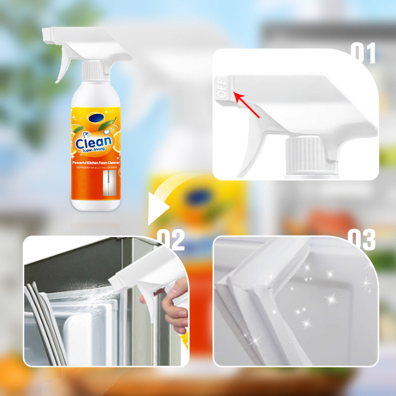 🔥Por tiempo limitado Compra 2 y llévate 1 gratis🔥Potente limpiador de espuma para la cocina