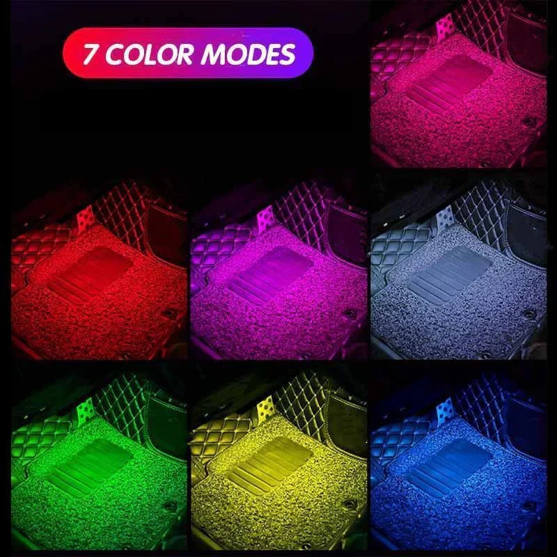 ⏳ Oferta especial por tiempo limitado⏰Carga inalámbrica LED ambiental LED