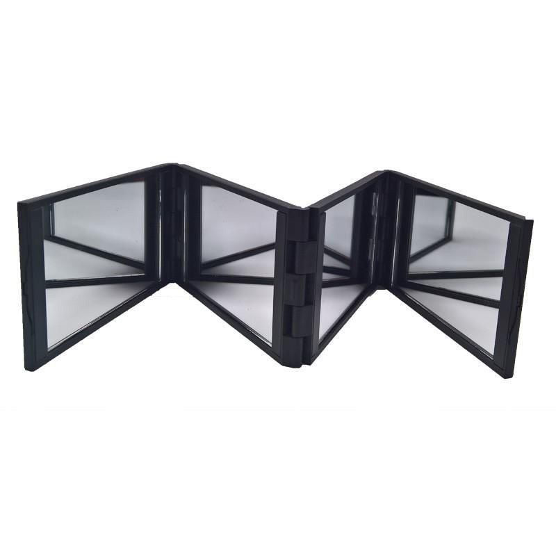 Espejo Plegable de Múltiples Ángulos para Cortes de Cabello - Vista de la Parte Posterior de la Cabeza Disponible