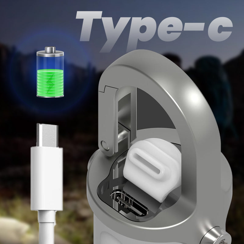 🔥Oferta especial🔥Linterna mini llavero superbrillante de 1200 lúmenes resistente al agua