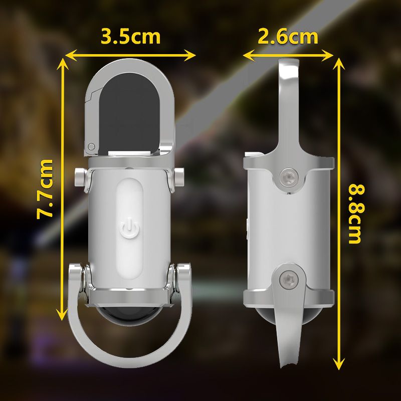 🔥Oferta especial🔥Linterna mini llavero superbrillante de 1200 lúmenes resistente al agua