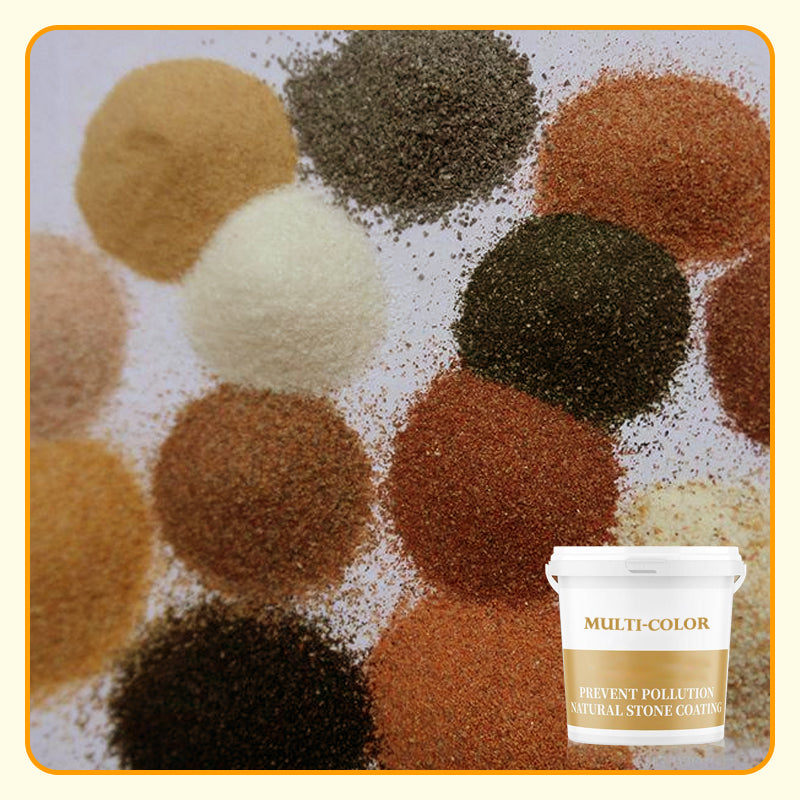 💖GRAN OFERTA 2026💖Recubrimiento de piedra natural lavada multicolor impermeable, 2 kg