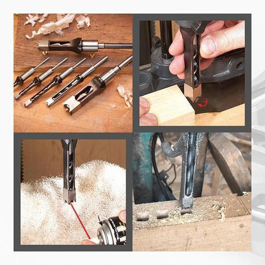 Taladro de cabeza cuadrada para carpintería🔥Promoción por tiempo limitado-50% OFF🔥