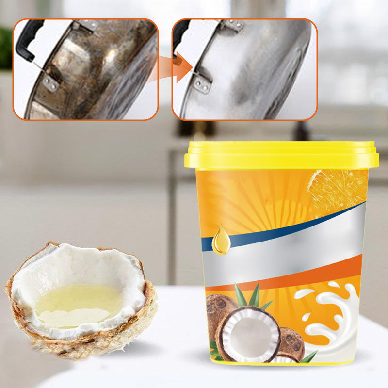 🔥 Oferta Relámpago -50% 🔥 Pasta Limpiadora de Aceite de Coco para Cocina 🧽✨