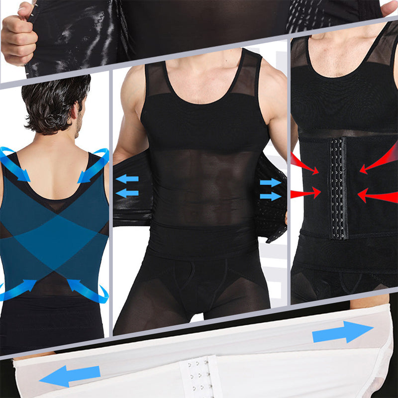 Chaleco reductor de malla para hombre