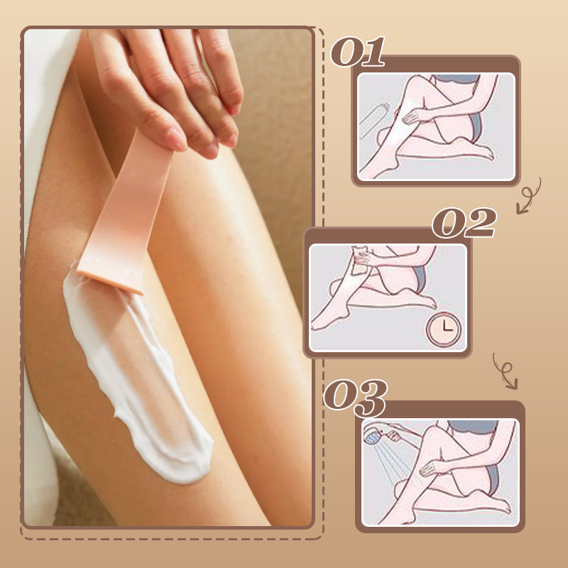 ✨ Crema Depilatoria Suave Multizona 120g - ¡Piel Suave en Minutos!