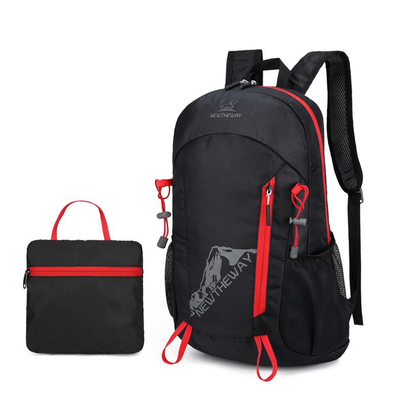 🔥Oferta Caliente 50% DESCUENTO🔥 Mochila de Camping Plegable Impermeable Ultraligera – Nylon Resistente al Desgaste de menos de 454 gramos, se guarda en su propio bolsillo, ideal para Senderismo, Viajes y Camping 🎒