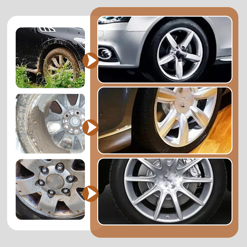 🔥 ¡OFERTA CALIENTE! 🔥 Spray Limpiador Potente para Ruedas y Neumáticos 🚗