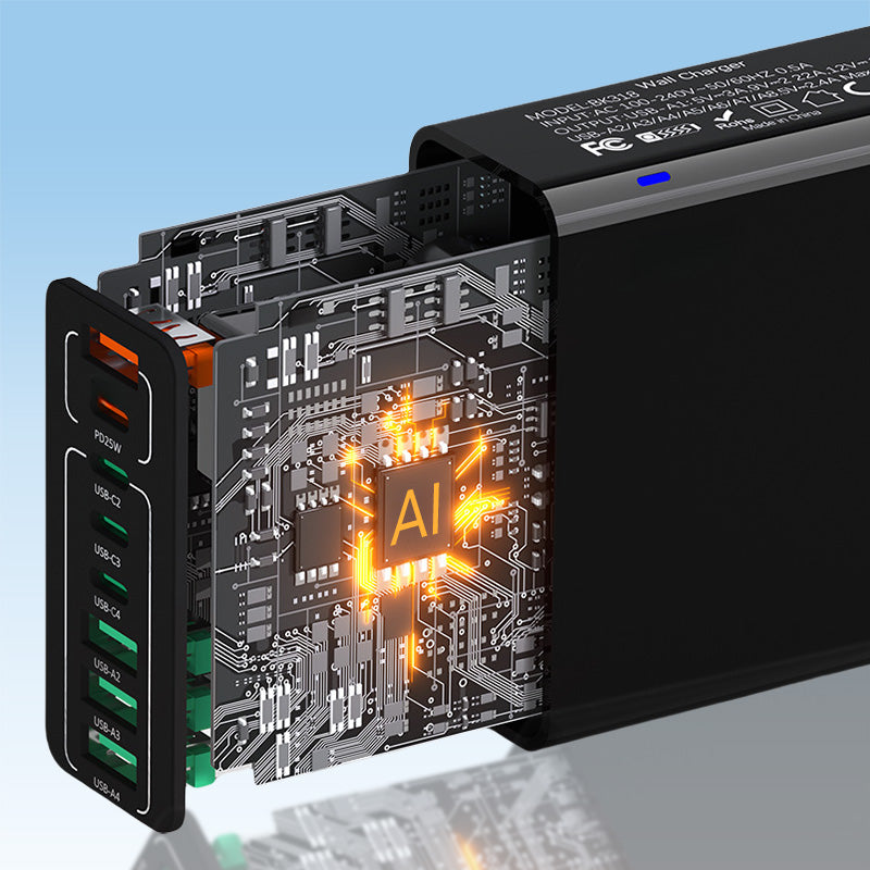 ⚡🔋 Cargador Rápido 150W Multi-Puertos