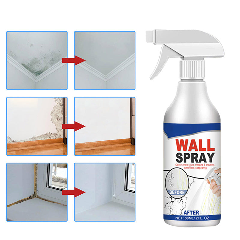 Set de pulverización reparador mágico para paredes - Resistente al polvo y las manchas
