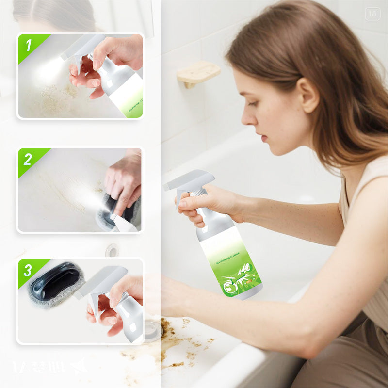 🧴 ¡COMPRA 3 LLEVA 1! ✨ Spray Multiusos Sin Enjuague - Limpia y Desinfecta Superficies en Segundos 🚿📦