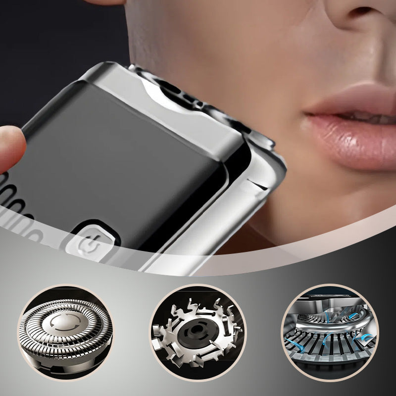 Mini Afeitadora Eléctrica para Hombres 🎁 ¡Tu afeitado perfecto! ✨