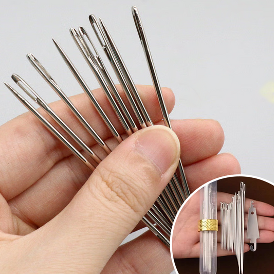 📢¡LIQUIDACIÓN!⌛ Kit de Agujas de Coser de Ojo Grande (23 Piezas)