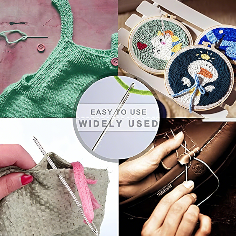 📢¡LIQUIDACIÓN!⌛ Kit de Agujas de Coser de Ojo Grande (23 Piezas)