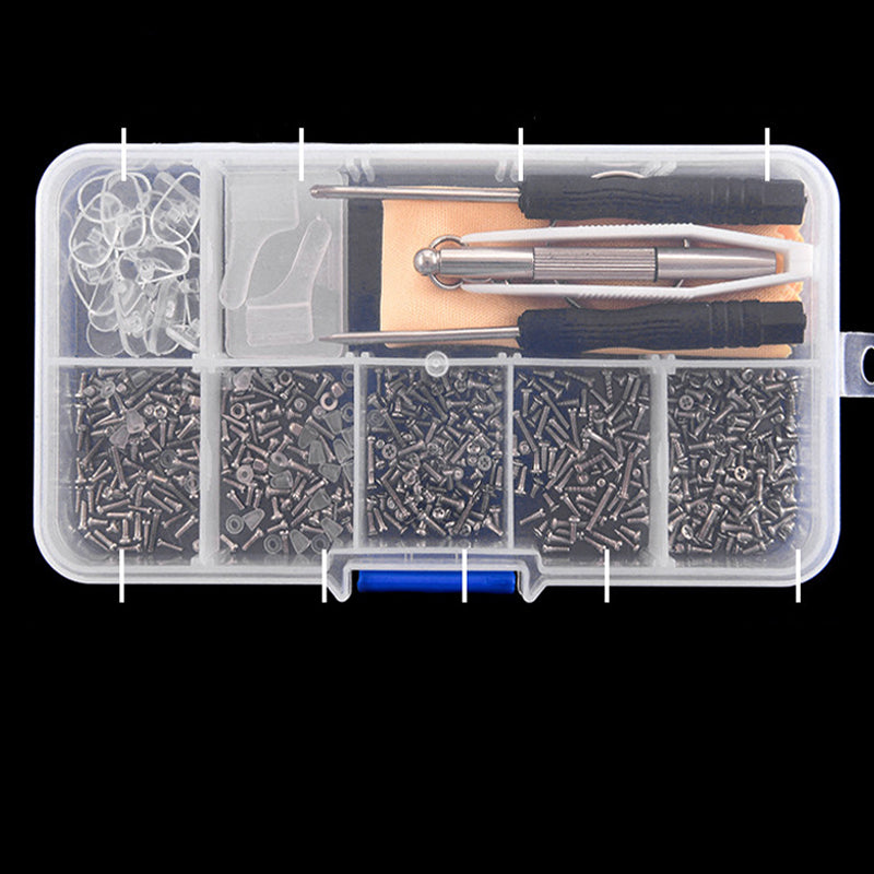 🥳GRAN OFERTA 2026🥳💞+50.000 vendidas👓🛠️50% DESCUENTO Kit reparación almohadillas nasales gafas, cambia piezas desgastadas en casa sin coste óptico 🔧✨