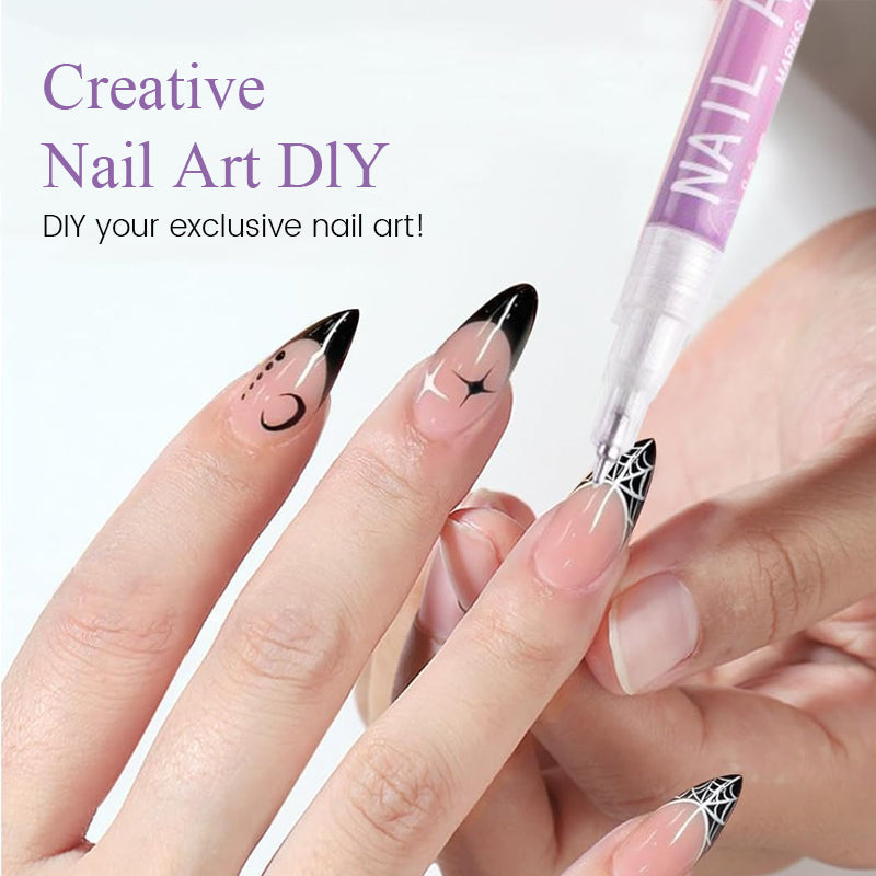 🎁Oferta Caliente: 50% de Descuento⏳Set de Plumas para Arte de Uñas de 12 Colores