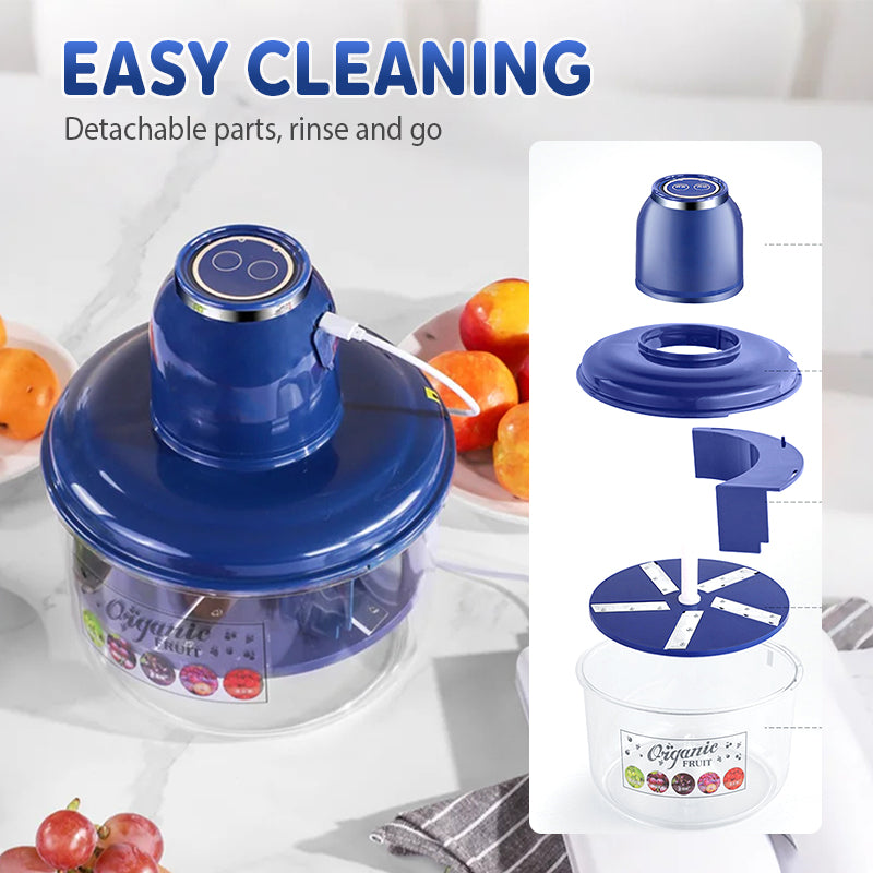 Pelador eléctrico automático portátil para frutas