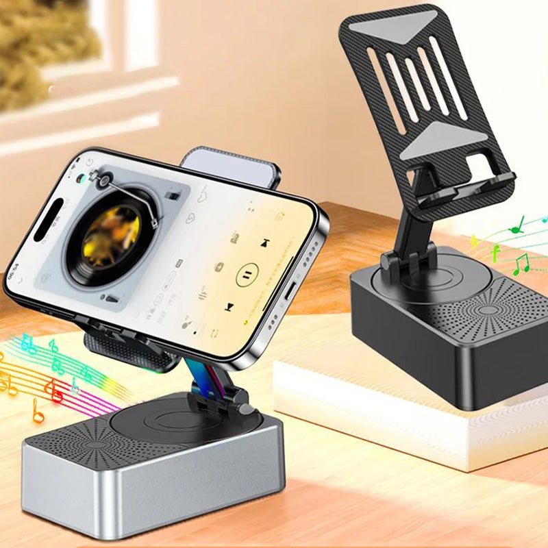 🔥3 en 1: altavoz Bluetooth inalámbrico, estación de carga y soporte para teléfono