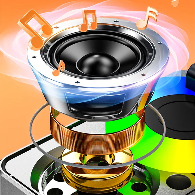 🔥3 en 1: altavoz Bluetooth inalámbrico, estación de carga y soporte para teléfono