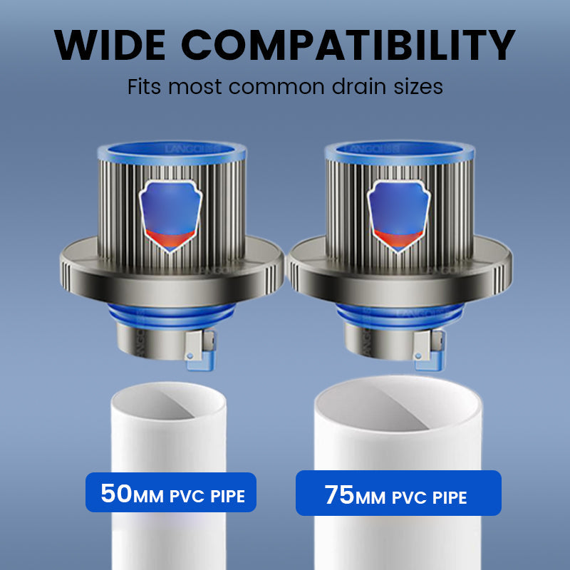 🧴Tapón de desagüe universal antiolores 🚰 Doble sellado de silicona, drenaje eficiente, instalación sencilla compatible con lavamanos, fregadero, lavadora y cubo de fregar