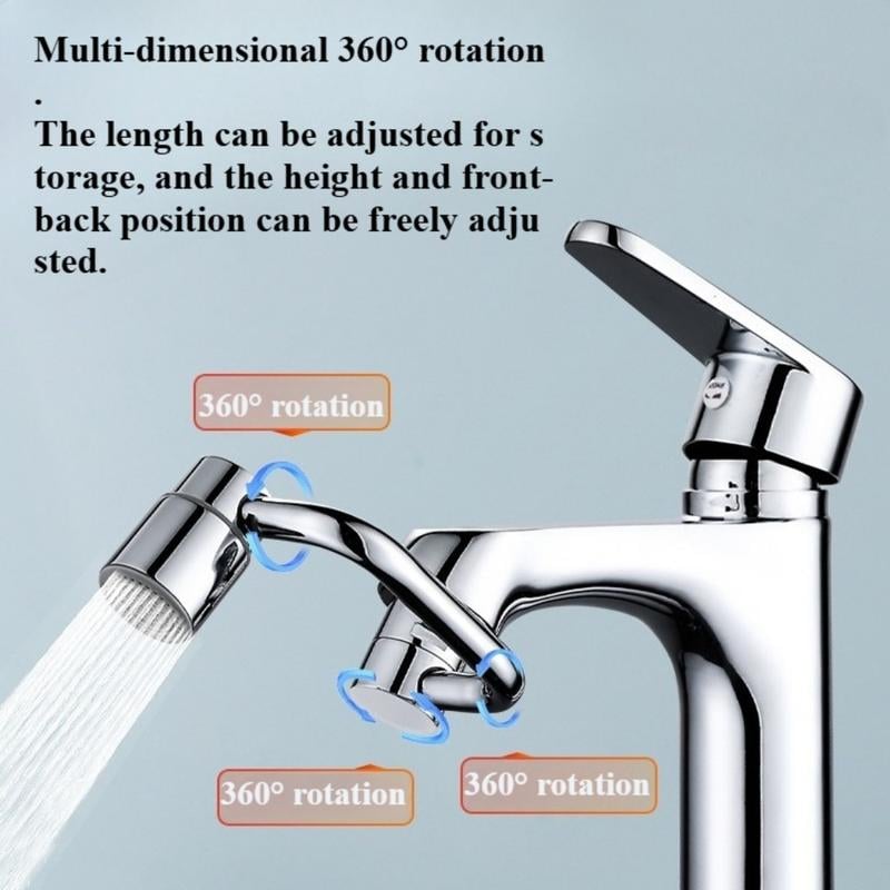 🏆 Alargador Universal Giratorio 1080° para Aerificador de Grifo 💦🚀