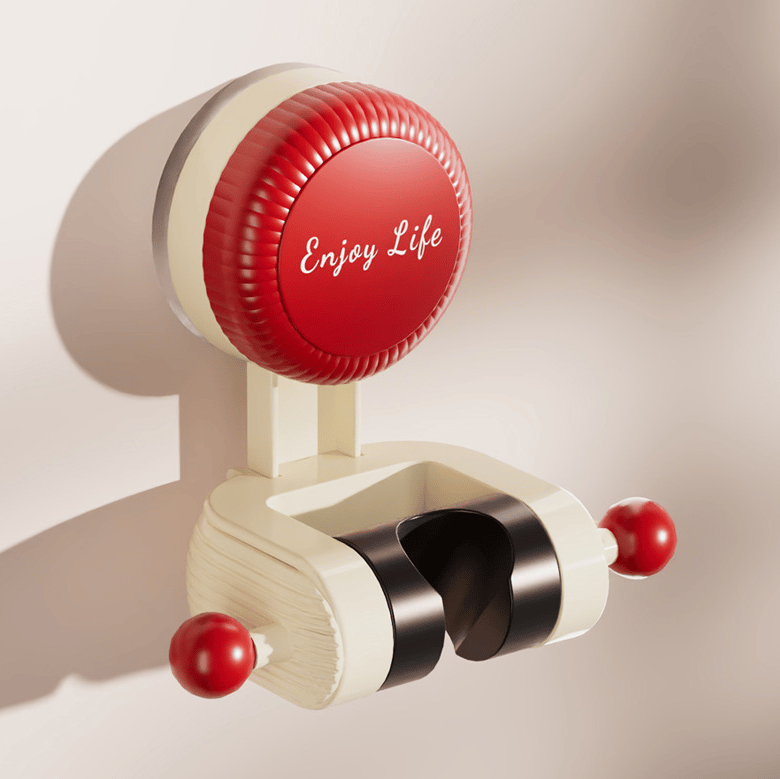 🚿 ¡COMPRA 2 LLEVA 3! 🌟 Soporte Ajustable para Ducha con Ventosa - Fijación Sin Perforaciones y Giratorio 360° 💦📦