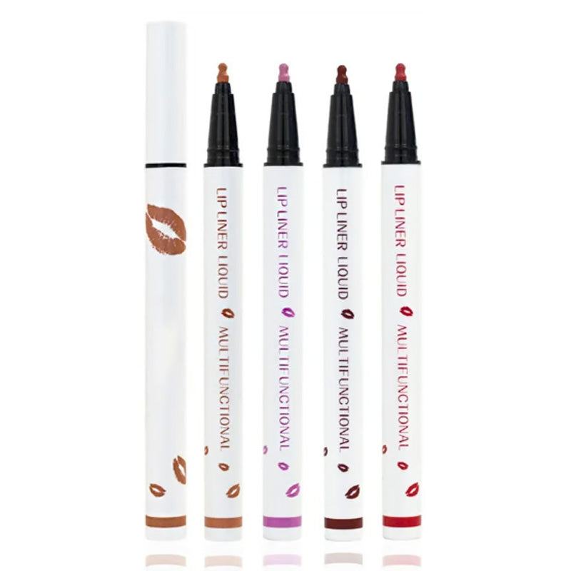 🎁✨ Compra 1 y llévate 1 gratis 🎁✨ Delineador de labios mate de larga duración y resistente al agua 💋