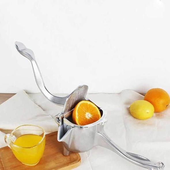 🍋 ¡50% DESCUENTO AHORA!🍊 Exprimidor manual de acero inoxidable – Prensa de cítricos resistente para frutas – Prepara jugo fresco y saludable en tu cocina y bar 🥤