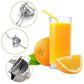 🍋 ¡50% DESCUENTO AHORA!🍊 Exprimidor manual de acero inoxidable – Prensa de cítricos resistente para frutas – Prepara jugo fresco y saludable en tu cocina y bar 🥤
