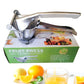 🍋 ¡50% DESCUENTO AHORA!🍊 Exprimidor manual de acero inoxidable – Prensa de cítricos resistente para frutas – Prepara jugo fresco y saludable en tu cocina y bar 🥤