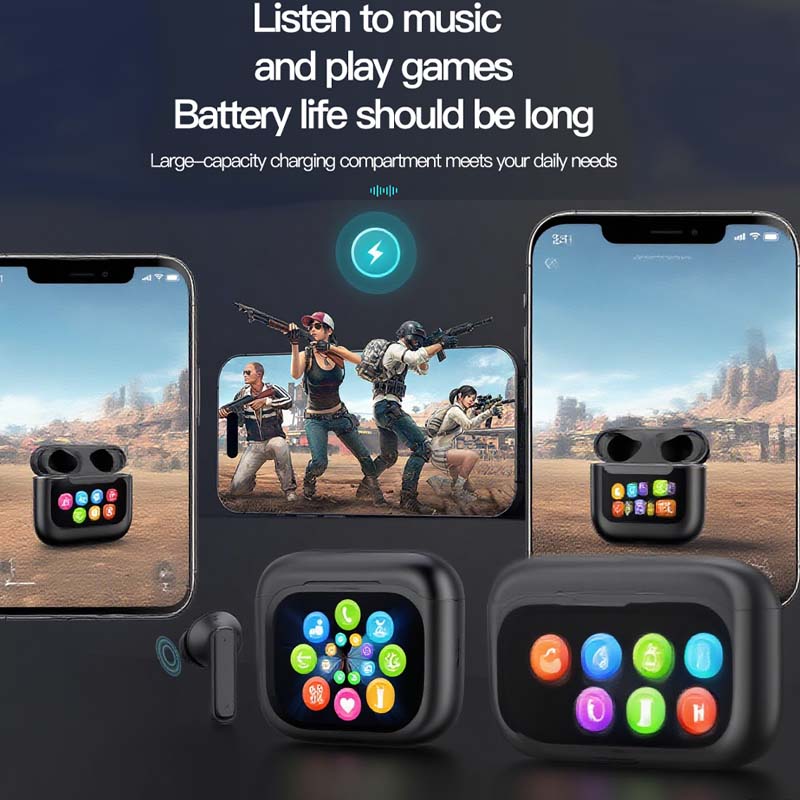 🔥 Modelo más vendido 🔥 Sonido de alta calidad, auriculares Bluetooth con control táctil claro[Ventas directas de fábrica]