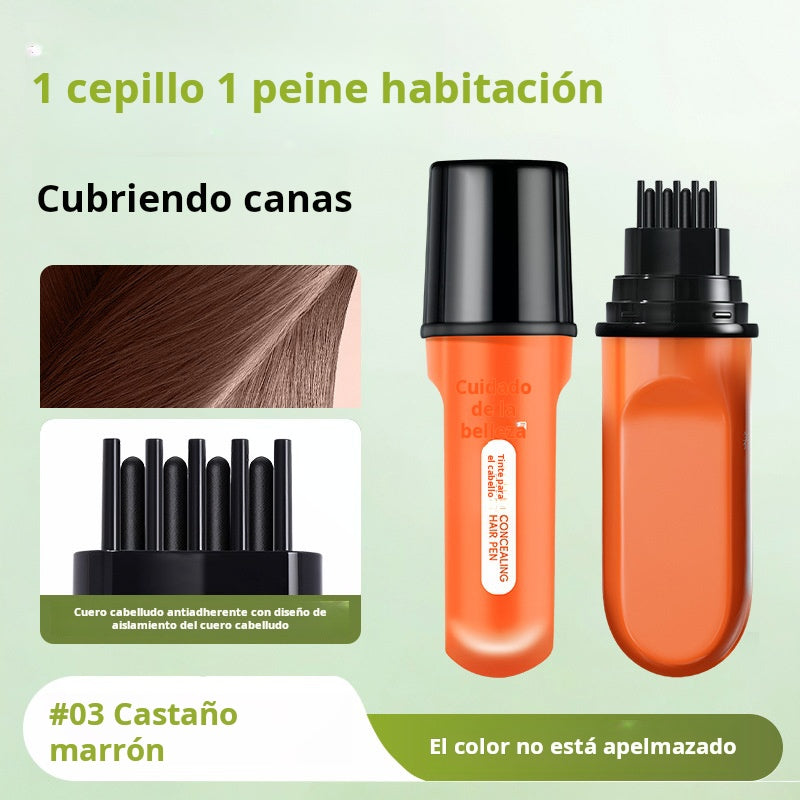 💇‍♀️ ¡Compra 1 y Lleva 1 Gratis! ✨ ¡Rescate de Raíces en 10 Segundos! Lápiz Cubrecanas - ¡Juventud Instantánea en un Click! ✨