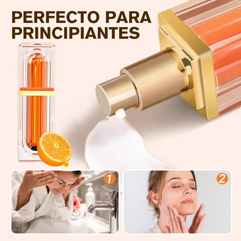 ⏳Último día: ¡COMPRA 2 Y LLÉVATE 1 GRATIS!🔥Crema tonificante con vitamina C para maquillaje🧡